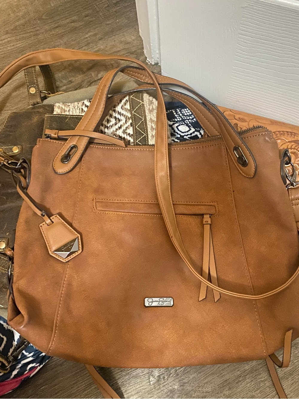 Jessica Simpson Tobacco Brown- Stylish purse